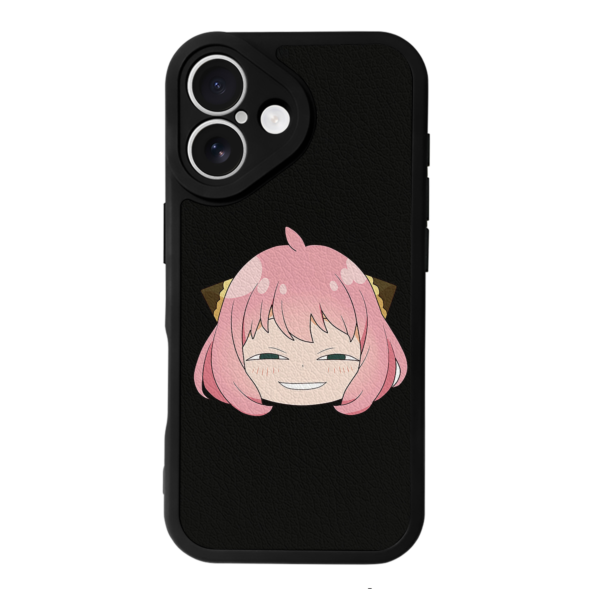 （画像用） SPY×FAMILY间谍家家酒 【iPhone 16シリーズ対応】シリコンスマホケース（レザー調） 材質：シリコン